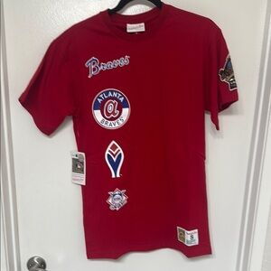 NWT Mitchell & Ness Atlanta Braves T-shirt